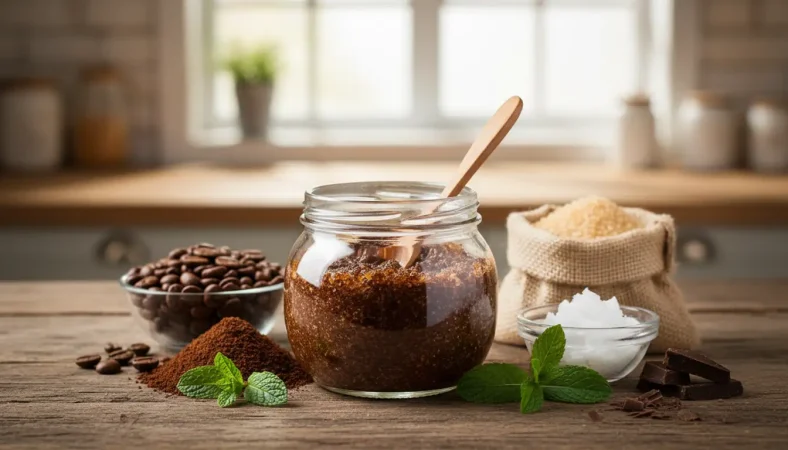 Recette de gommage au café