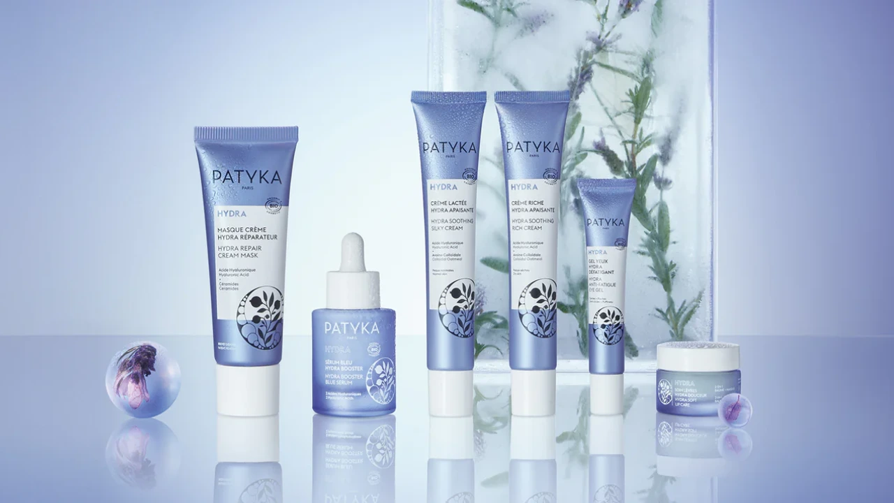 Collection Patyka Hydra 2026, soins visage bio et hydratation intense